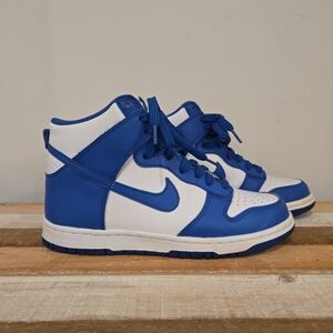 Nike Dunk High Retro Kentucky Game Royal Youth Size 6Y DB2179-102